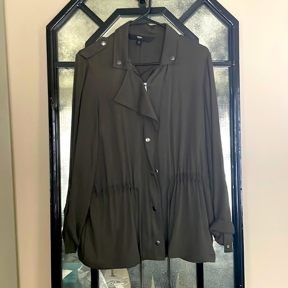 Green Mossimo soft jacket adjusts sleeves - Picture 1 of 3